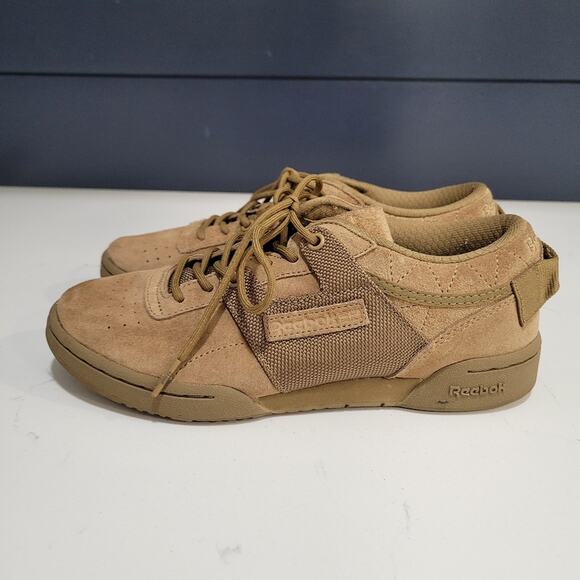 Reebok + Mita Military Inspired Workout Low Clean Sneaker Men's Size 5 - Picture 3 of 10